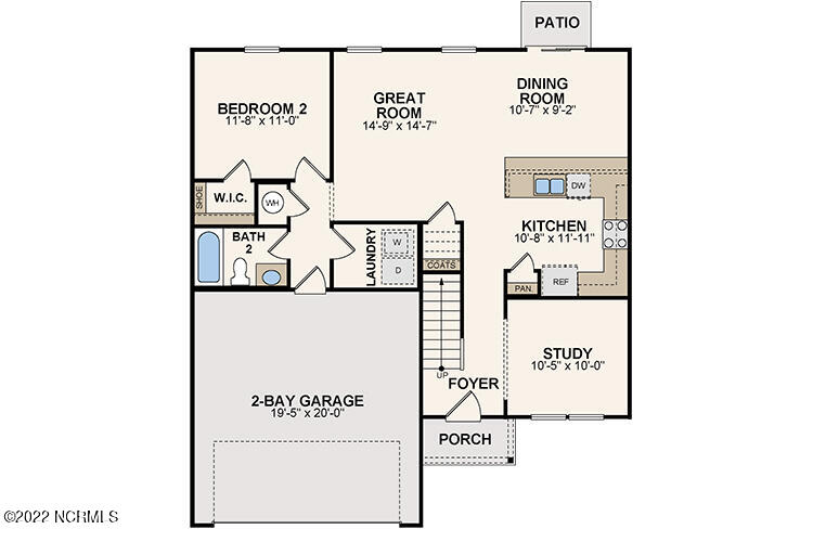 1204 Manor Drive Rocky Mount, NC 27804 - Photo 2 of 3 Gardner_1stFlr