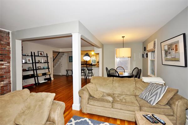 1 1/2 Great Road Maynard, MA 01754 - Photo 12 of 26 a living room with furniture window and wooden floor