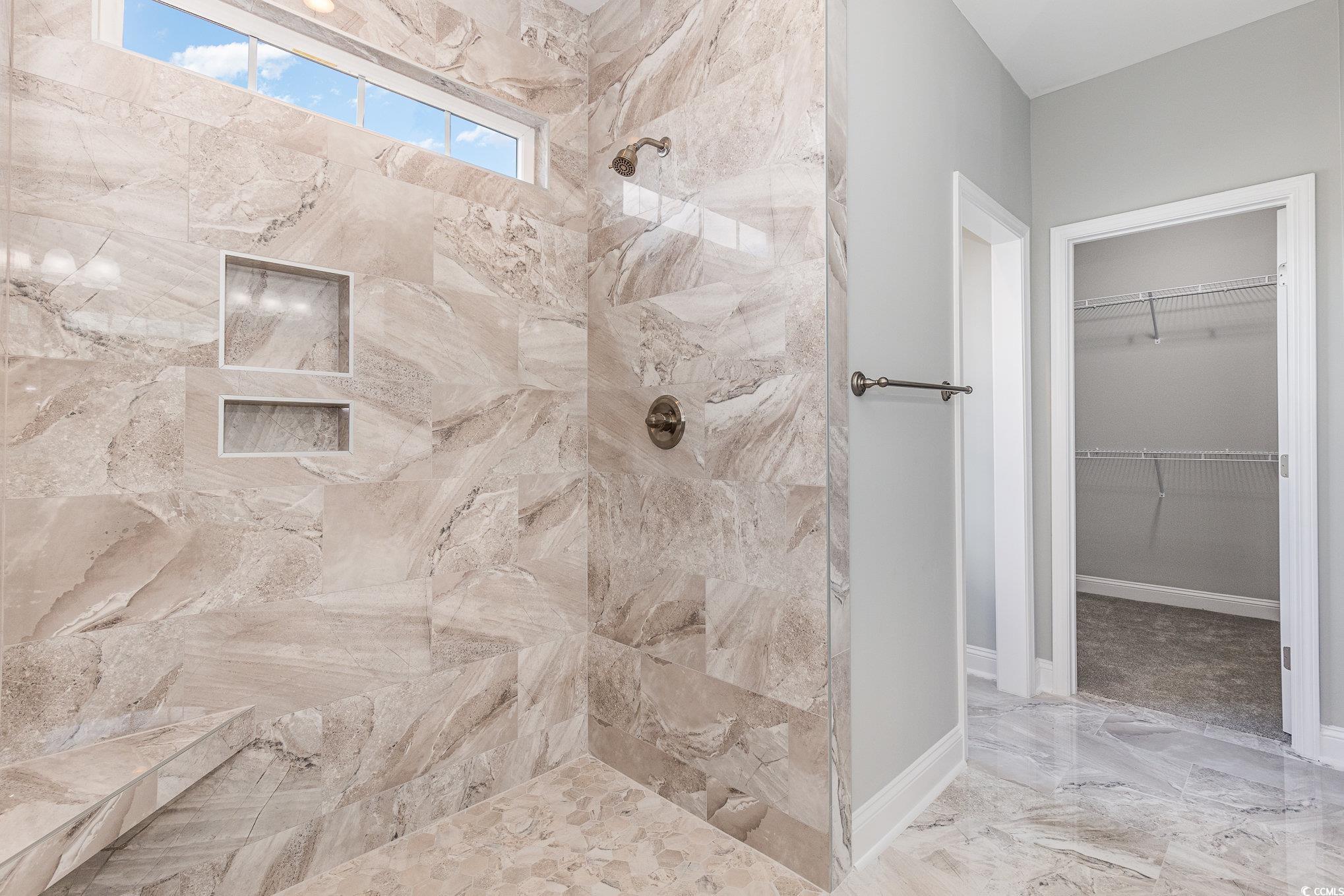 363 Log Cabin Road Loris, SC 29569 - Photo 20 of 30 Bathroom featuring a tile shower