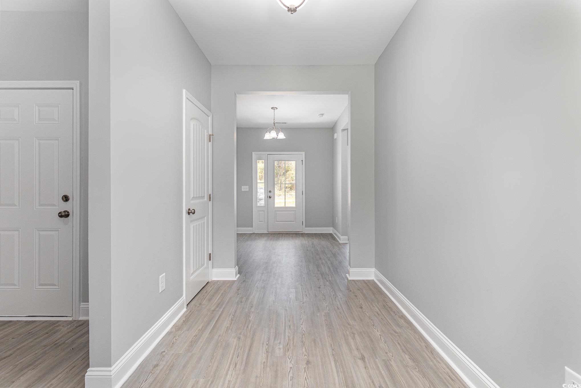 363 Log Cabin Road Loris, SC 29569 - Photo 2 of 30 Interior space featuring an inviting chandelier an