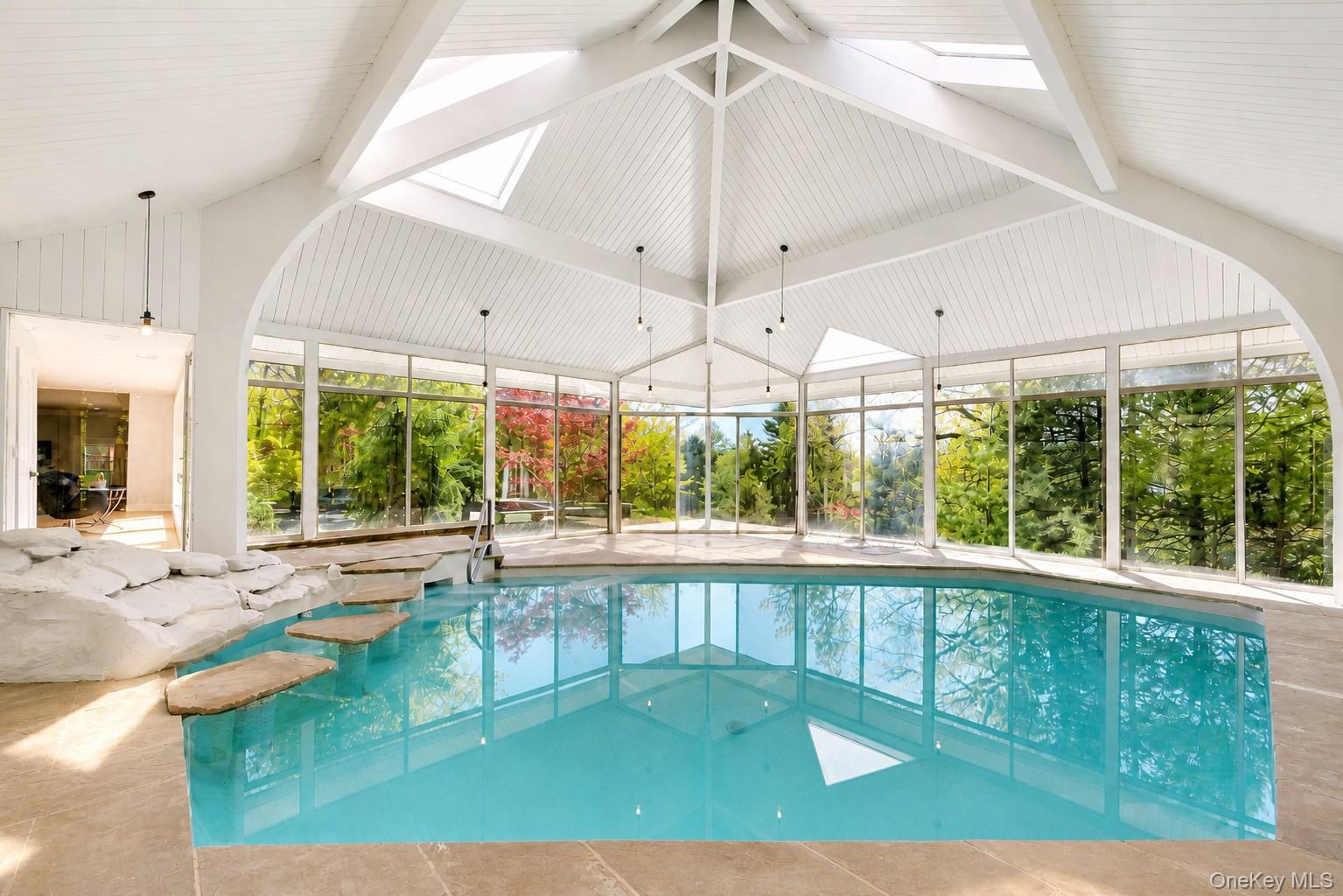 380 Cross River Road Katonah, NY 10536 - Photo 16 of 39 Year round swimming in heated indoor pool