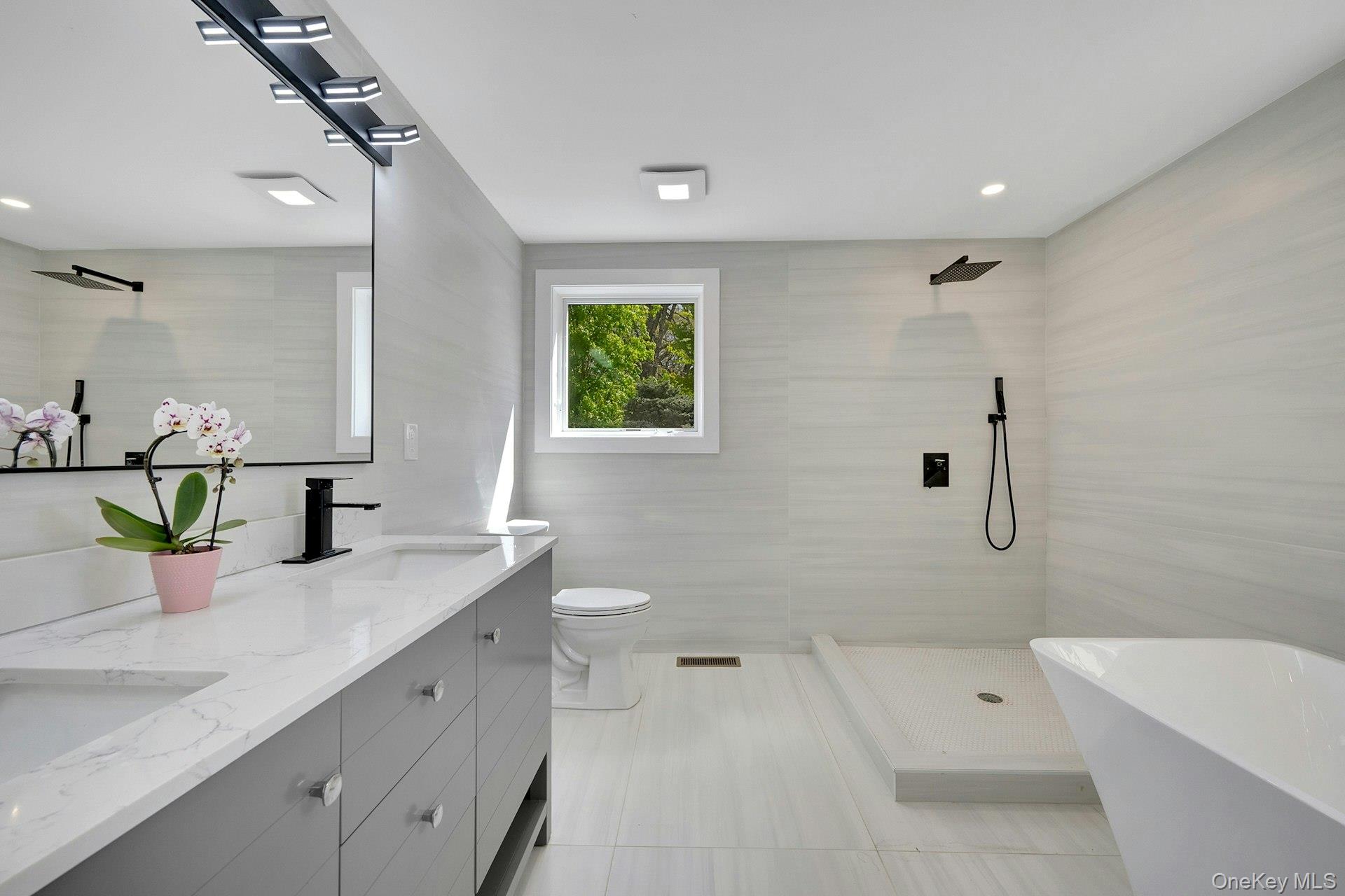 380 Cross River Road Katonah, NY 10536 - Photo 20 of 39 Spa-like primary bathroom, soak in a luxurious bath after a long day