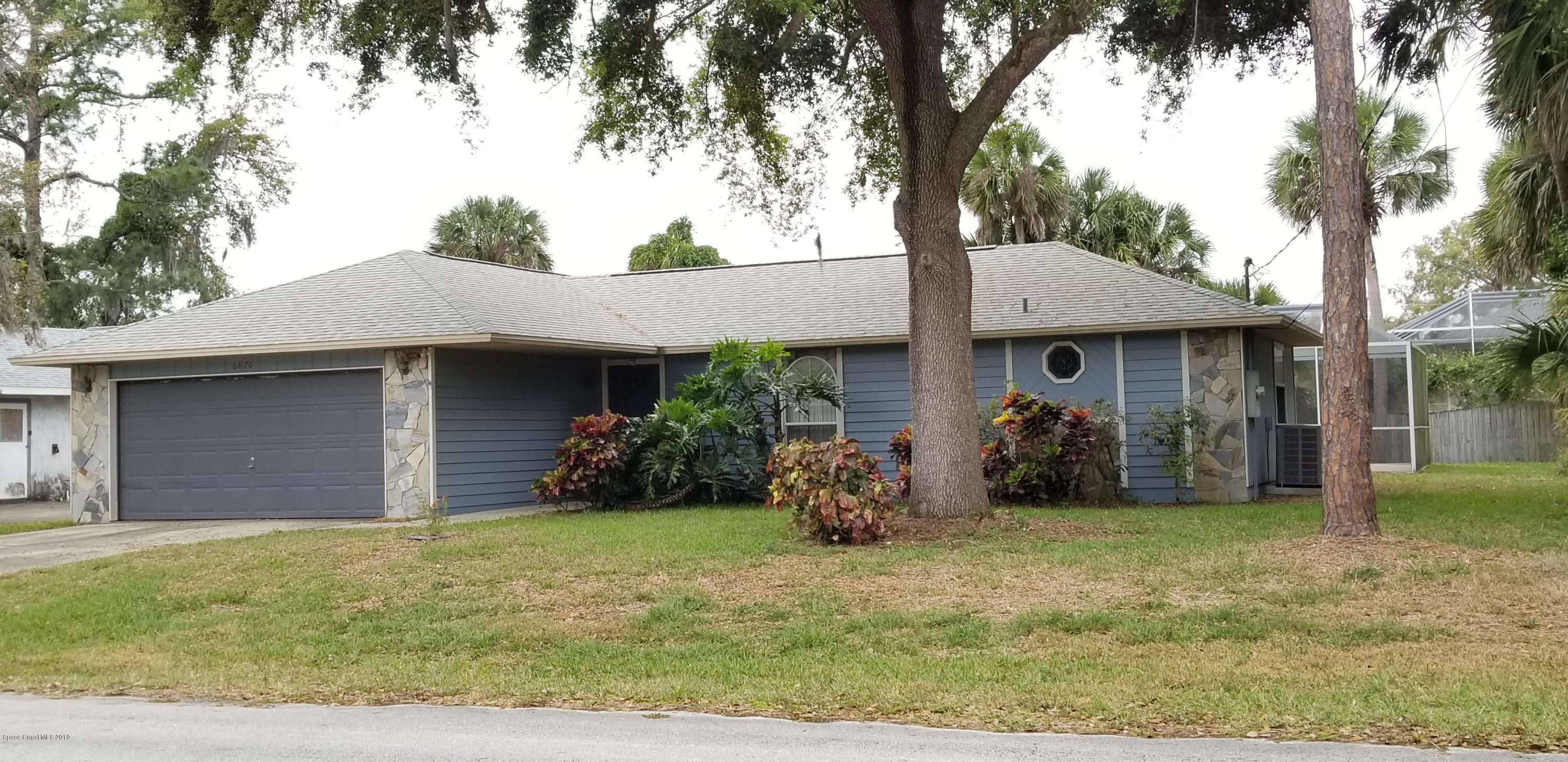 6870 Hartford Road Cocoa, FL 32927 - Photo 2 of 32 Front of Home