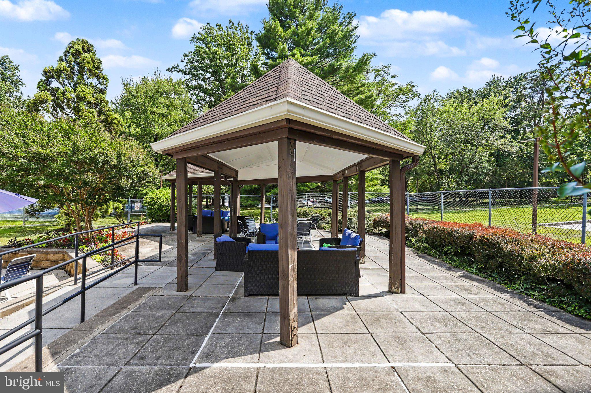 3041 Fallstaff Road, Unit 505D Baltimore, MD 21209 - Photo 20 of 26 Clubhouse Outdoor Area