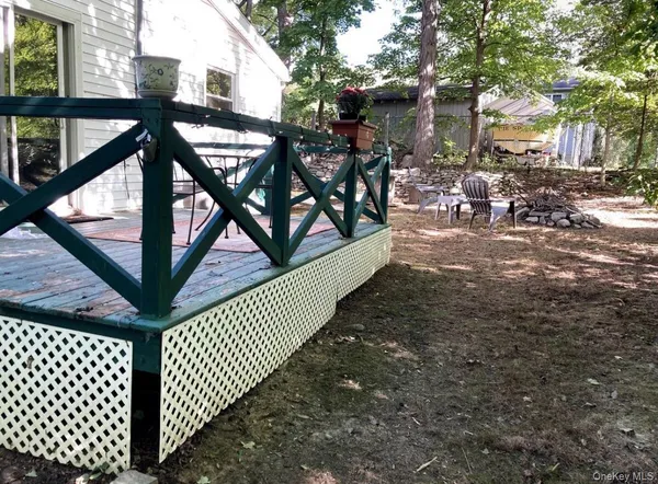 a view of outdoor seating