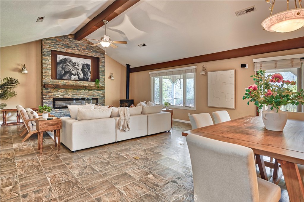 18501 Rustic Ridge Lower Lake, CA 95457 - Photo 11 of 46 a living room with furniture and a potted plant