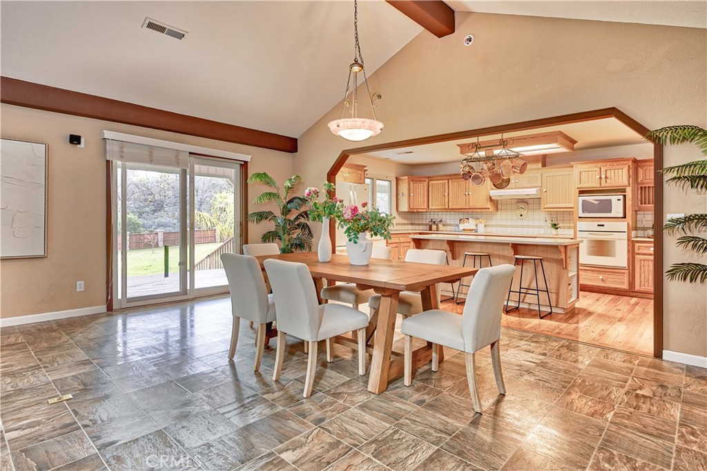 18501 Rustic Ridge Lower Lake, CA 95457 - Photo 12 of 46 a dining room with furniture and window