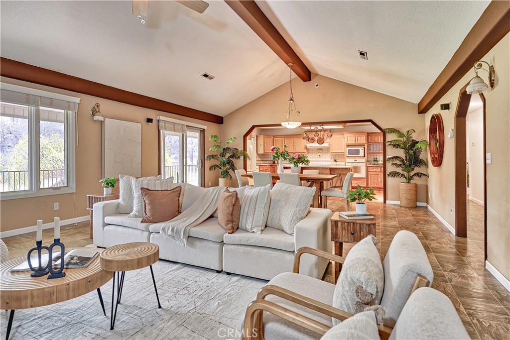 18501 Rustic Ridge Lower Lake, CA 95457 - Photo 14 of 46 a living room with furniture and a large window