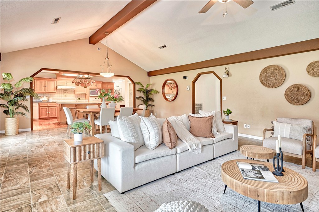 18501 Rustic Ridge Lower Lake, CA 95457 - Photo 15 of 46 a living room with furniture and wooden floor