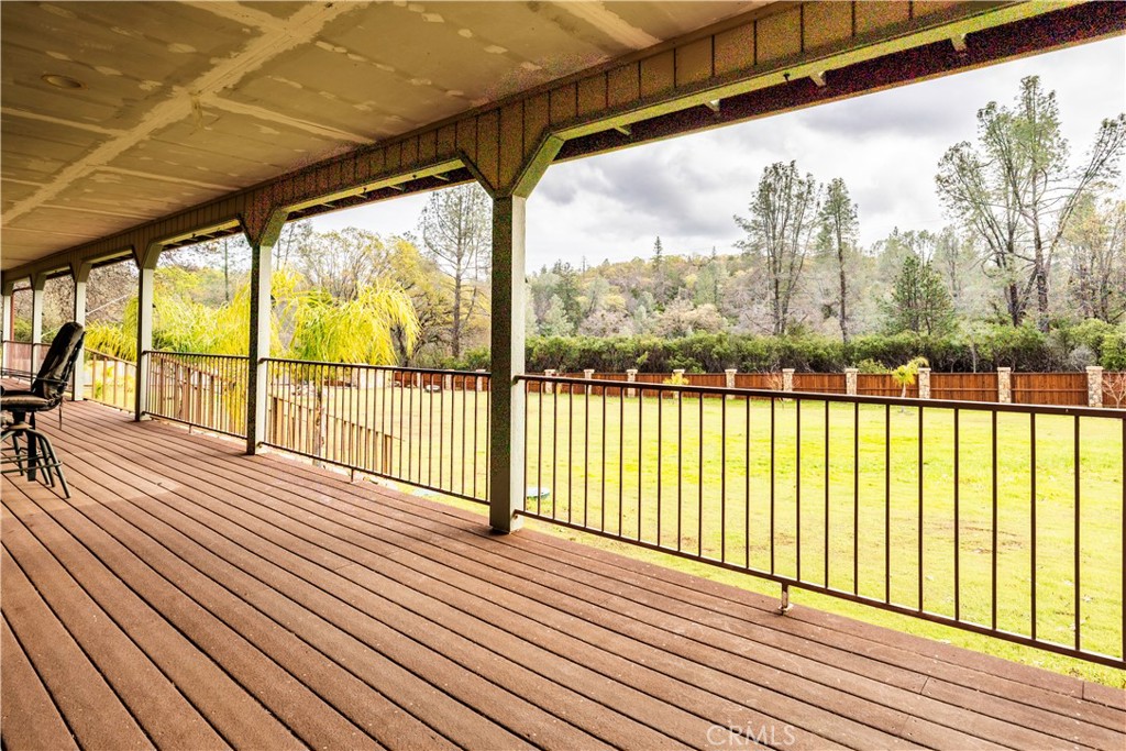 18501 Rustic Ridge Lower Lake, CA 95457 - Photo 36 of 46 a view of a wooden deck