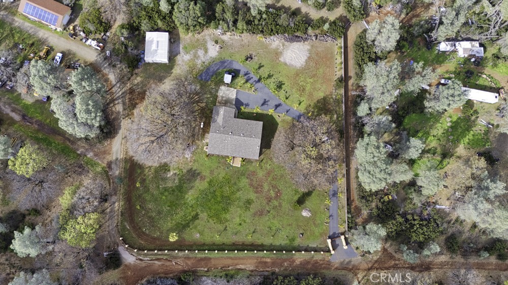 18501 Rustic Ridge Lower Lake, CA 95457 - Photo 4 of 46 a aerial view of a house with a yard and lake view