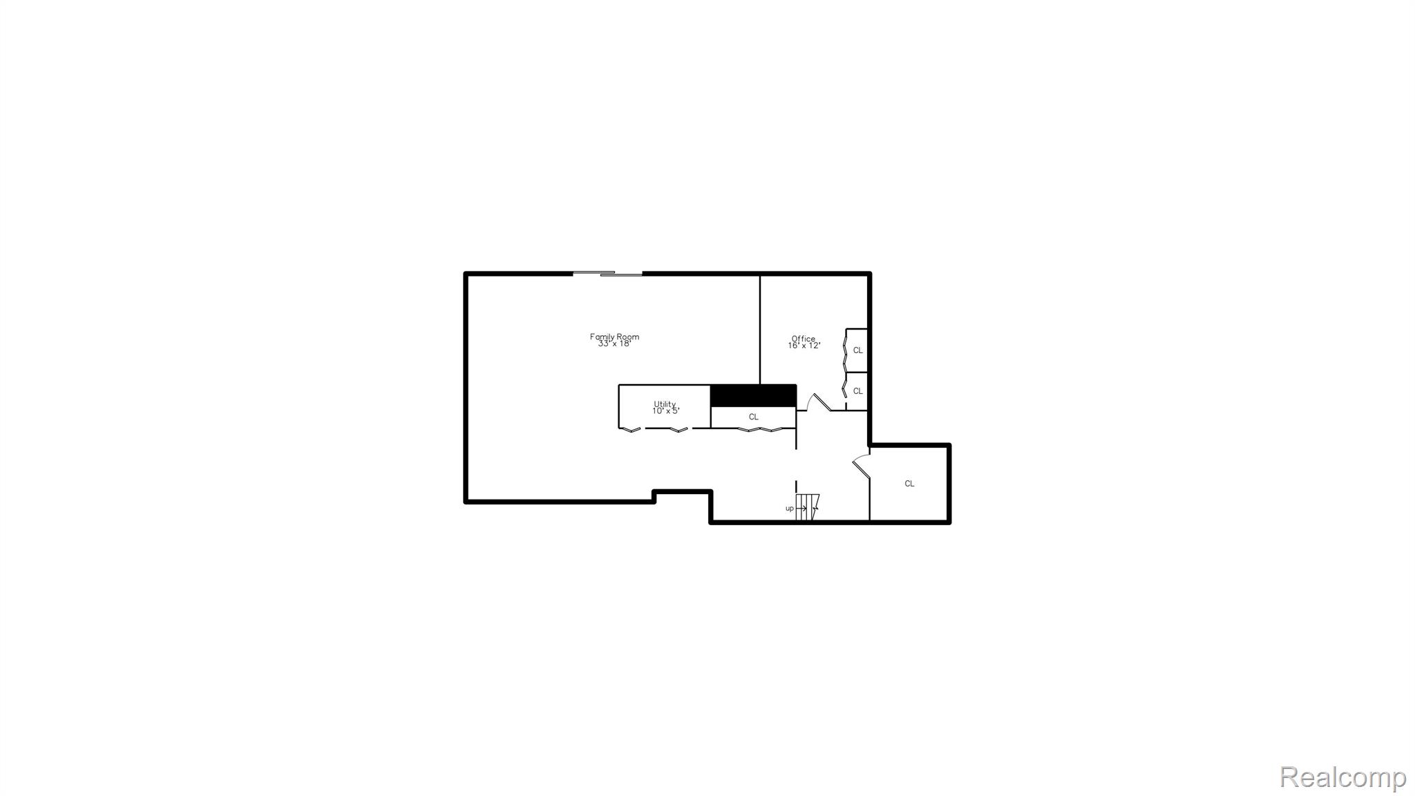 41700 Riggs Road Belleville, MI 48111 - Photo 46 of 47 Basement Floorplan
