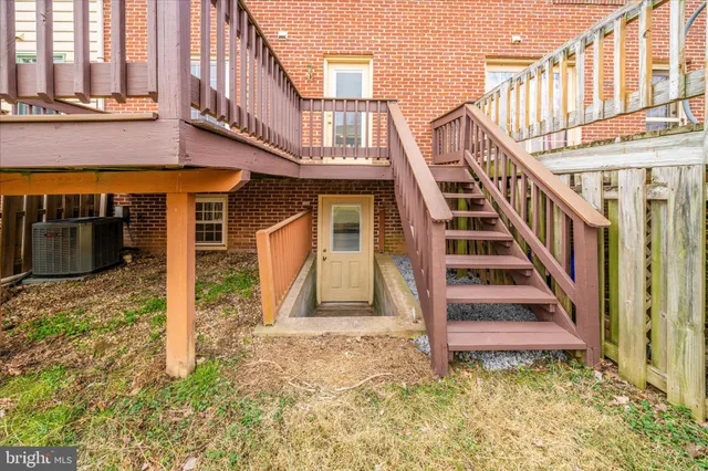 a view of a house with entrance stairs