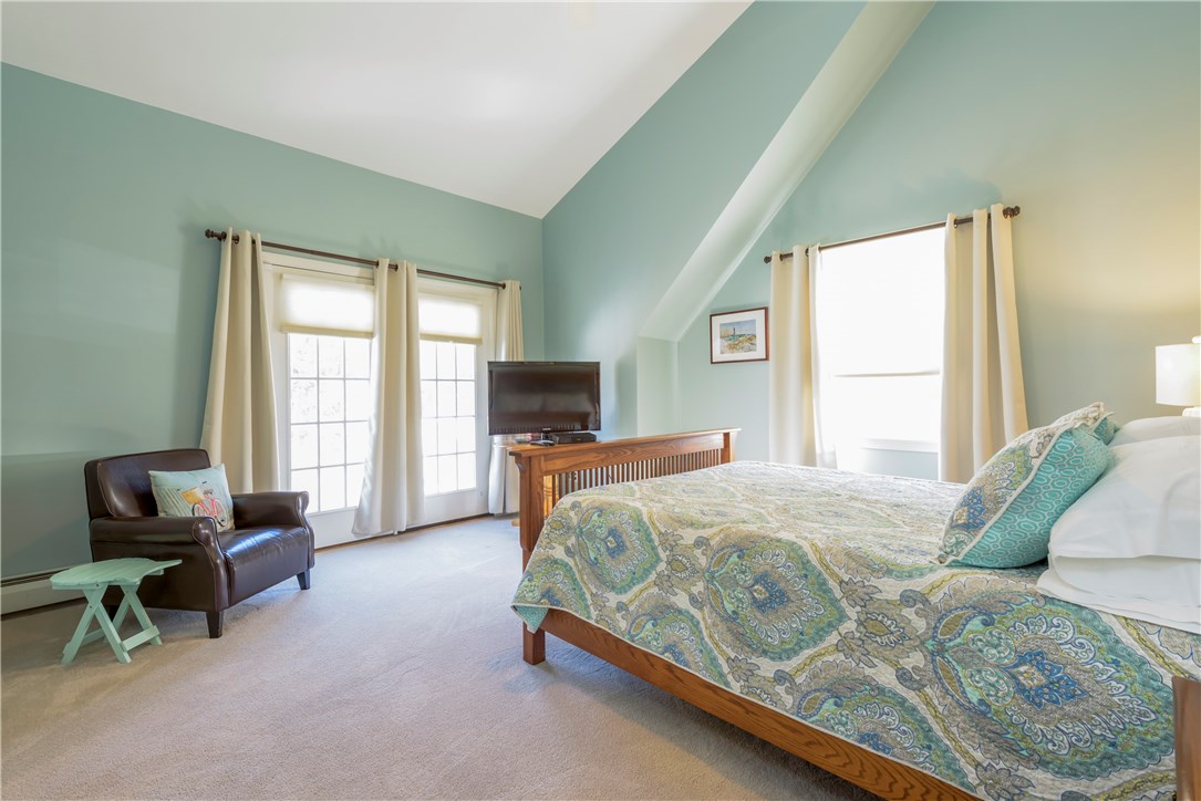184 Wickford Point Road North Kingstown, RI 02852 - Photo 20 of 40 Master suite features cathedral ceiling and french doors that open to balcony