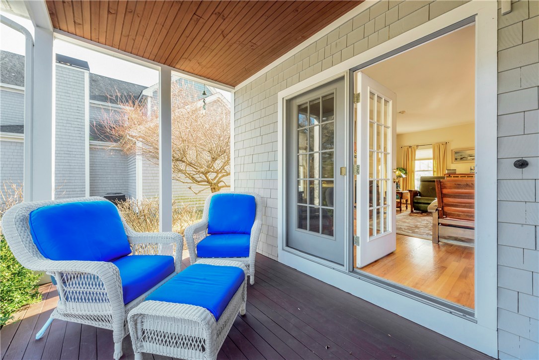 184 Wickford Point Road North Kingstown, RI 02852 - Photo 26 of 40 Back deck off the family room