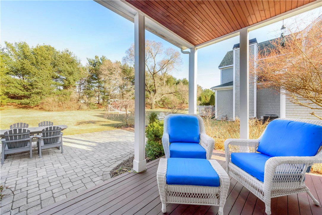 184 Wickford Point Road North Kingstown, RI 02852 - Photo 27 of 40 View of back deck and patio