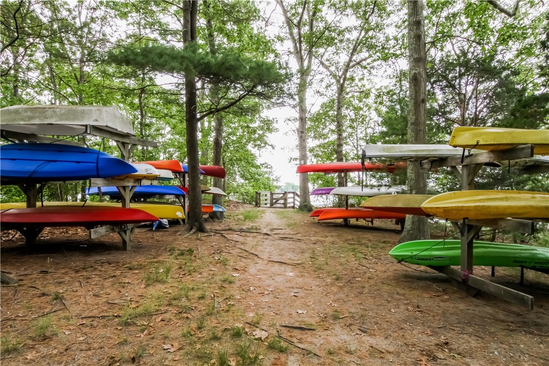 184 Wickford Point Road North Kingstown, RI 02852 - Photo 37 of 40 Kayak and paddle board storage area