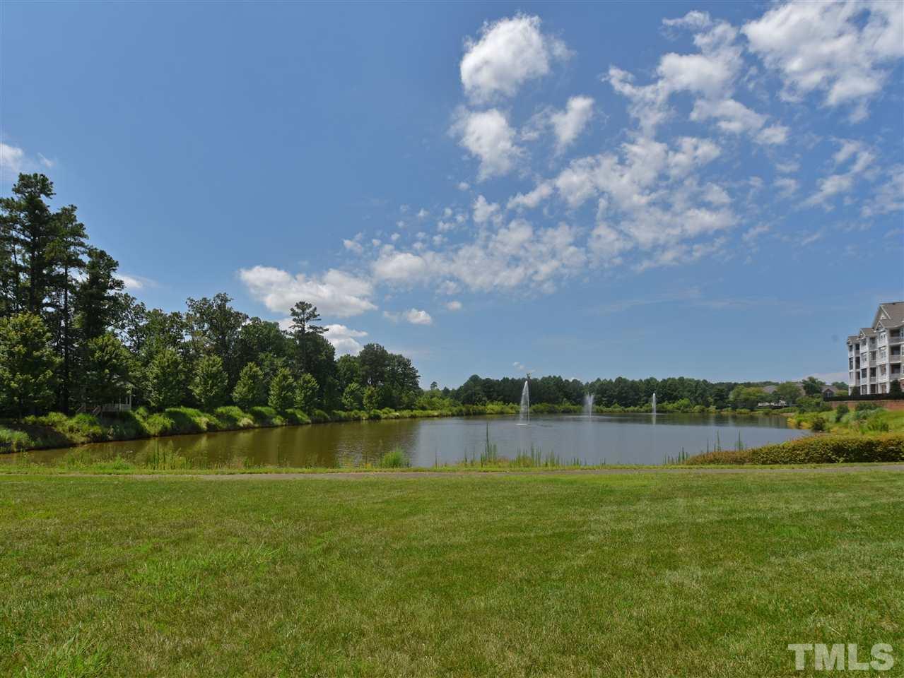 10411 Rosegate Court, Unit 5 Raleigh, NC 27617 - Photo 12 of 24 a view of a lake