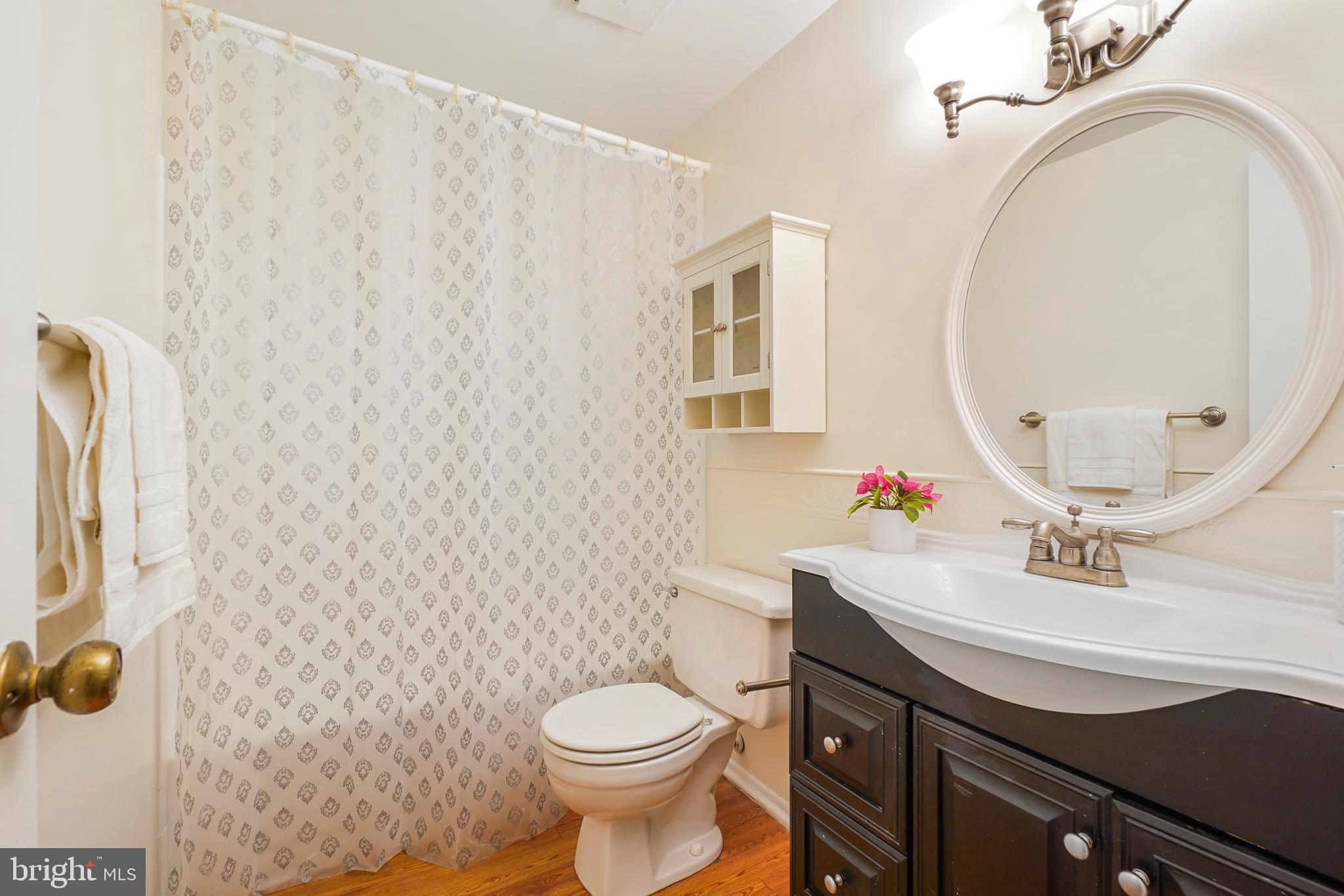 8900 Centerway Road Gaithersburg, MD 20879 - Photo 18 of 32 a bathroom with a sink toilet and mirror