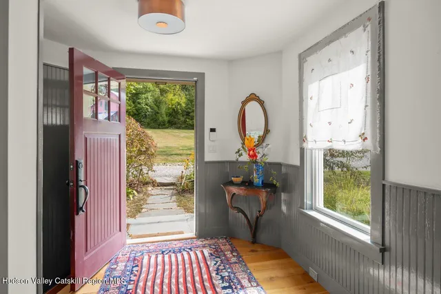 a room with window and natural light