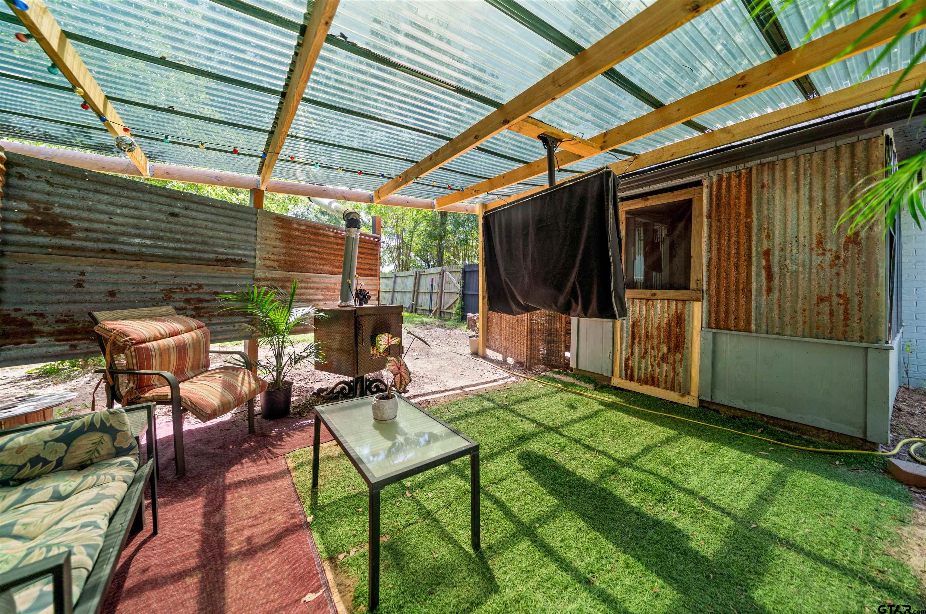 110 Utah Street Van, TX 75790 - Photo 37 of 48 a view of yard with patio