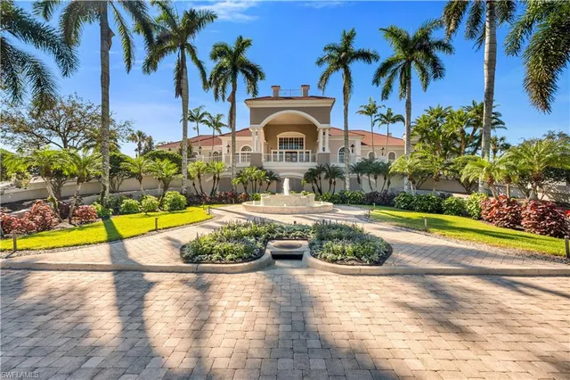 a view of swimming pool with a garden