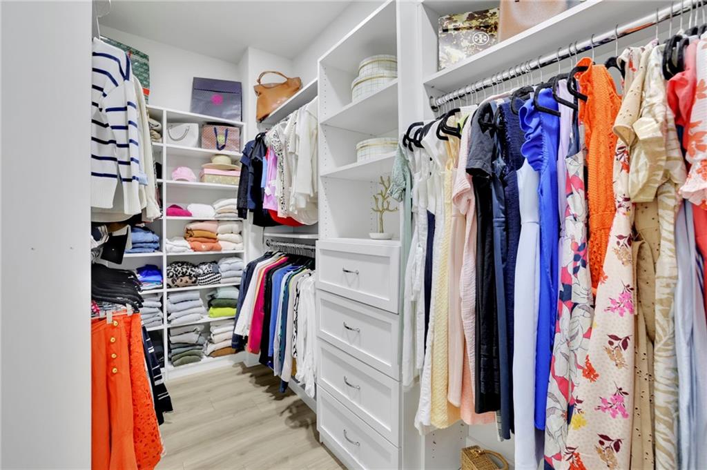 1610 Double Springs Church Road Monroe, GA 30656 - Photo 53 of 81 a view of walk in closet with clothes and shoes