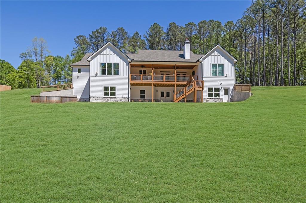 1610 Double Springs Church Road Monroe, GA 30656 - Photo 74 of 81 a front view of a house with a garden