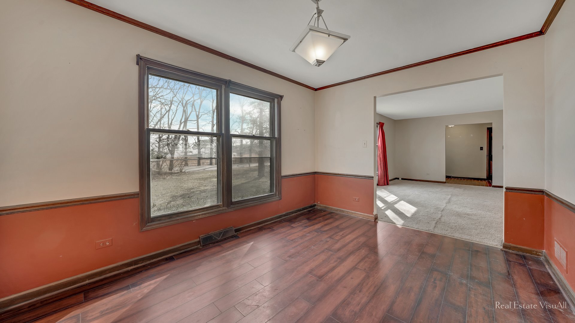 5-n994 Corron Road St. Charles, IL 60175 - Photo 8 of 39 a view of an empty room with wooden floor and a window