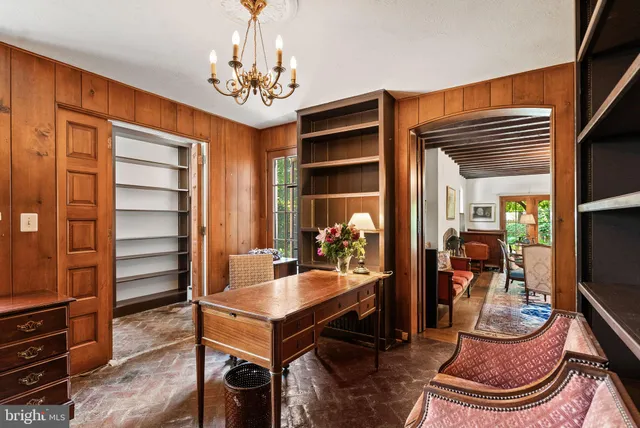 a room with musical instruments