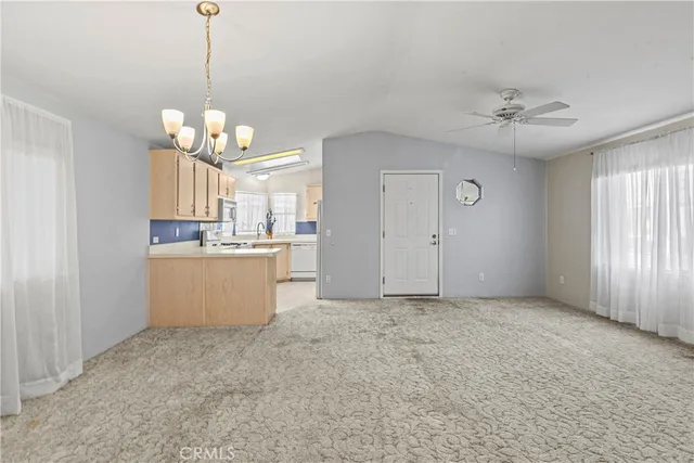 a room with wooden door