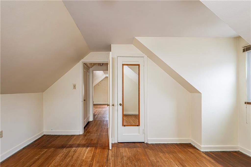 523 Beulah Road Pittsburgh, PA 15235 - Photo 24 of 36 a view of a hallway with wooden floor and entryway
