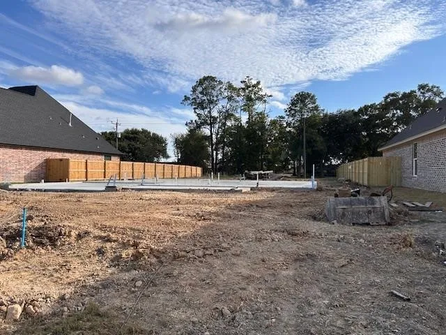 a view of outdoor space with seating area