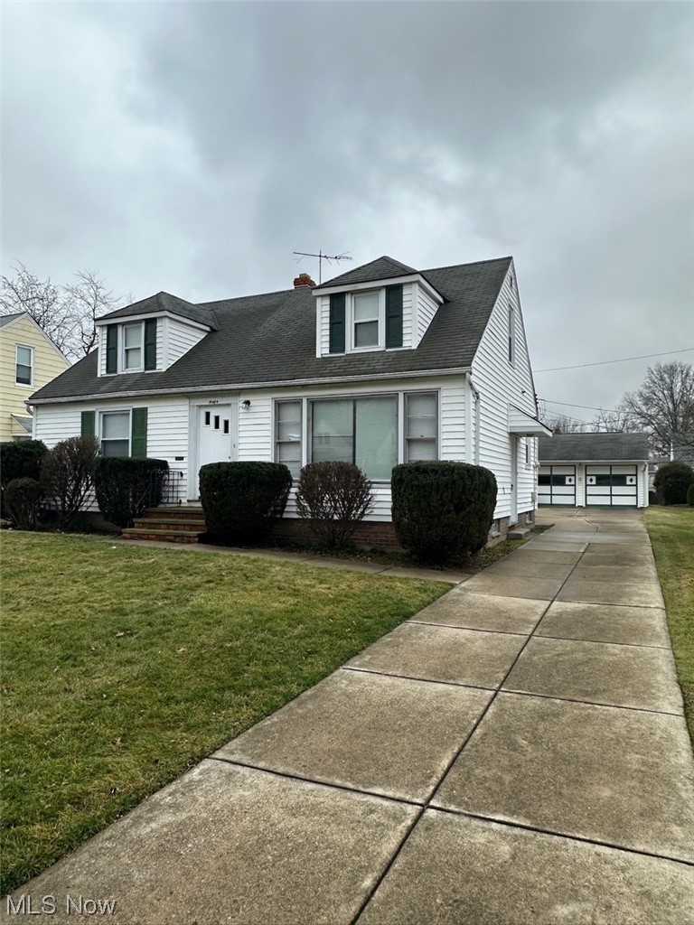 4994 North Barton Road Cleveland, OH 44124 - Photo 28 of 28 Cape cod home with a garage and a front yard
