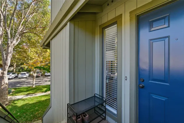 a view of outdoor space and deck