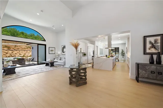 a terrace view with seating space