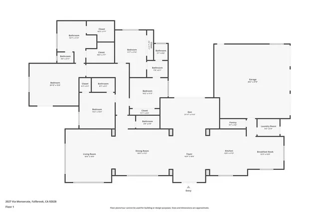 $1,995,000 | 2027 VÃa Monserate, Fallbrook, CA 92028