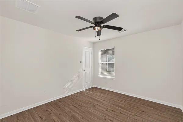 wooden floor in an empty room