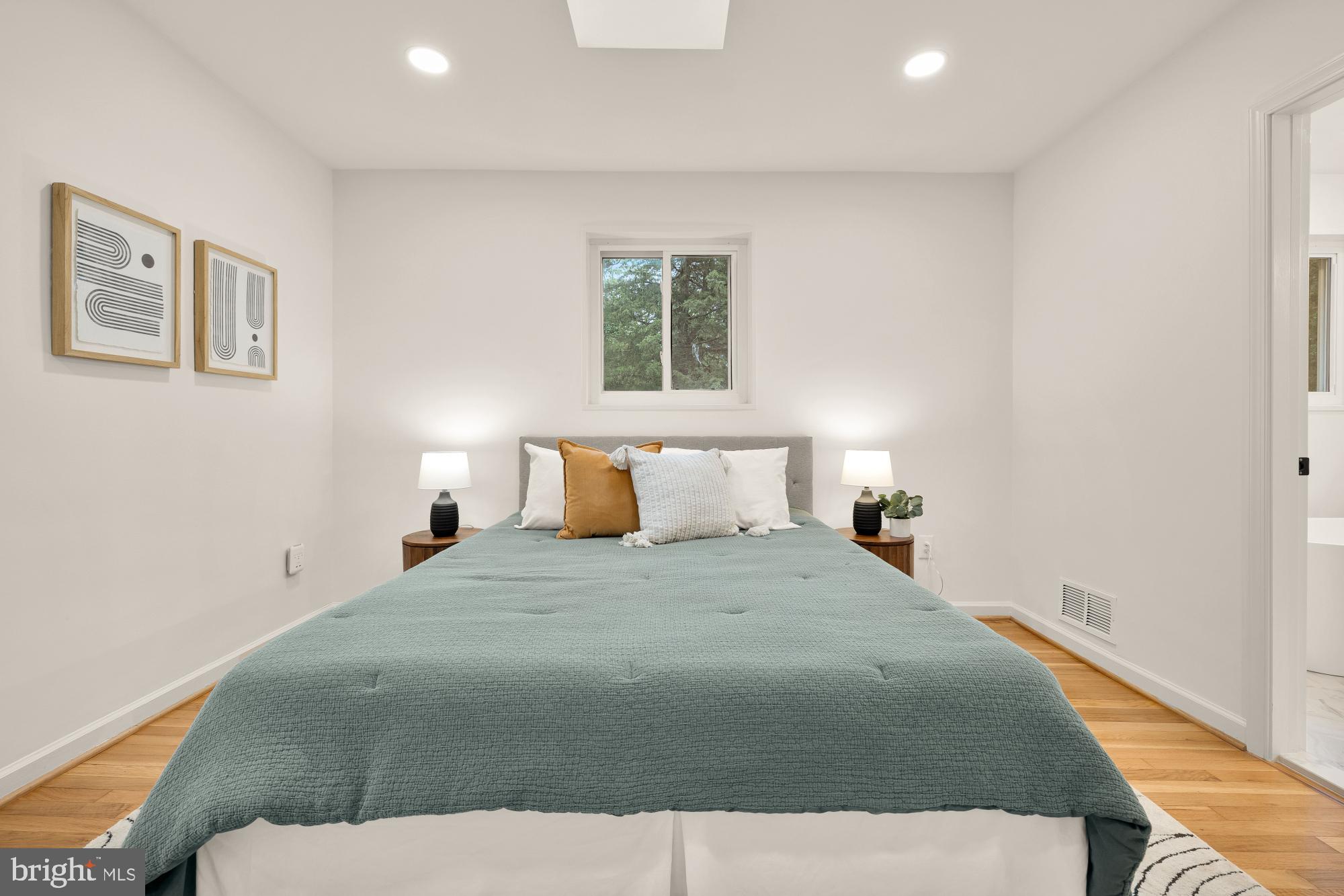 6232 18th Road North Arlington, VA 22205 - Photo 18 of 43 a bedroom with a bed and window