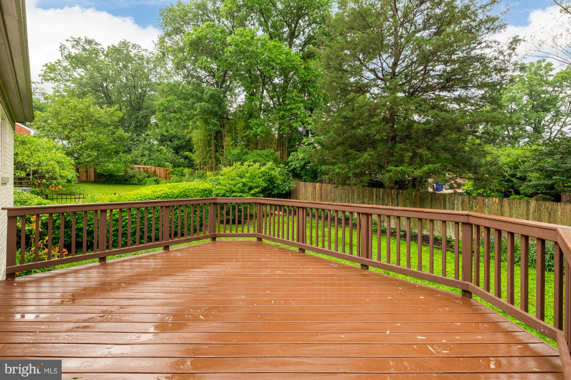 6232 18th Road North Arlington, VA 22205 - Photo 38 of 43 a view of balcony with wooden floor