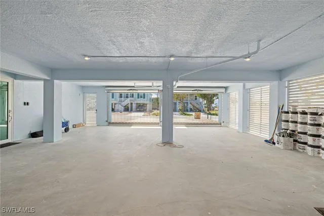 front view of building with many windows