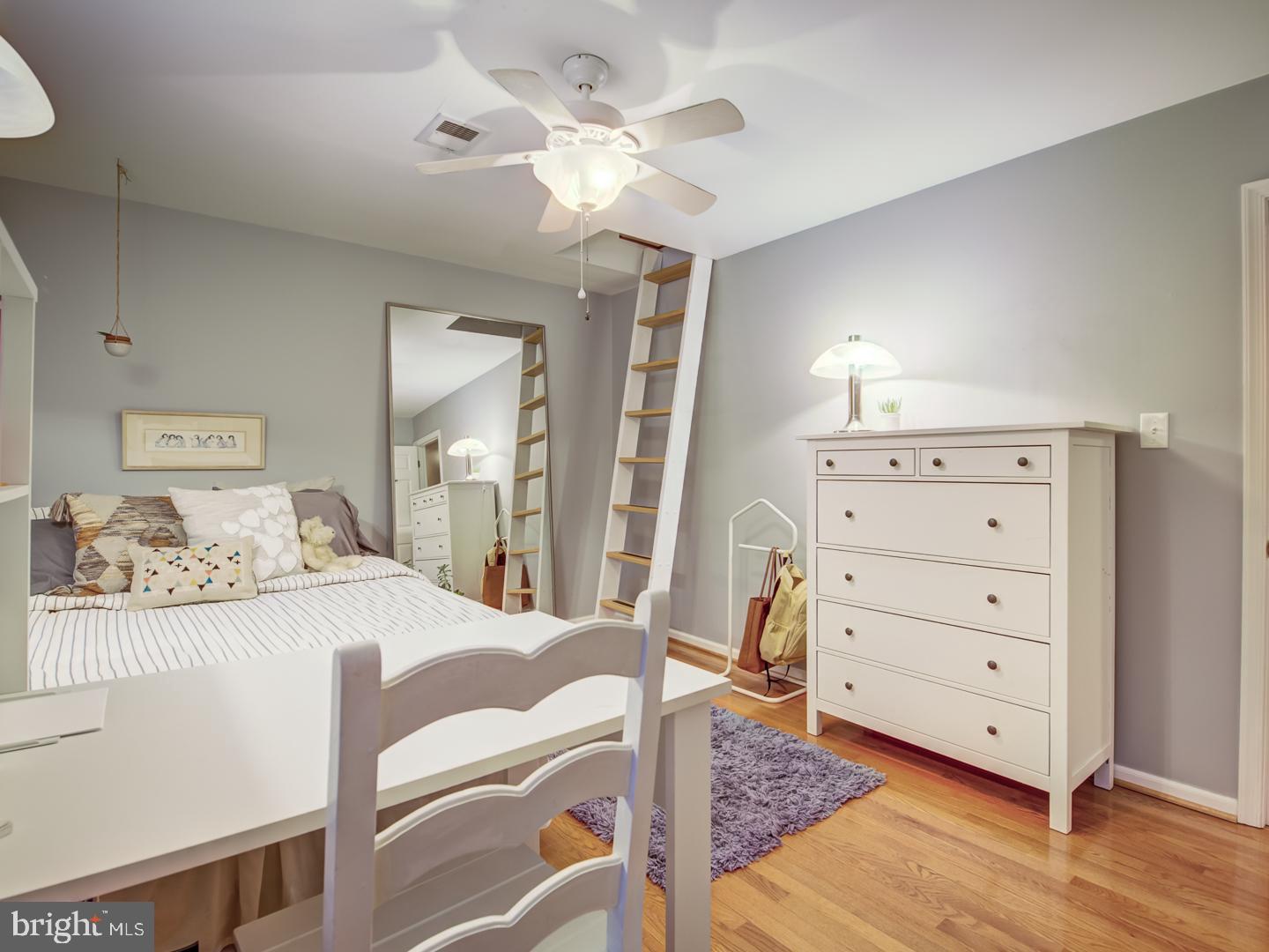 7360 Clifton Road Clifton, VA 20124 - Photo 48 of 72 bedroom with loft mirror conveys can be moved
