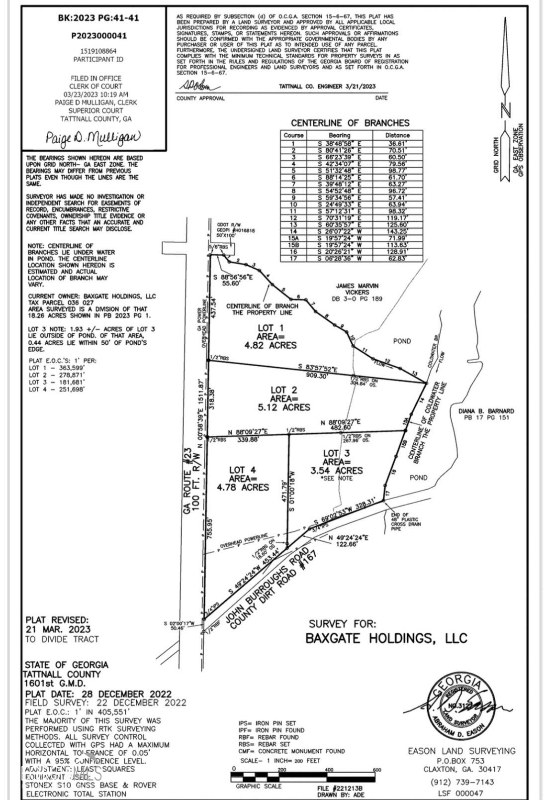 Lot #4 John Burroughs Road Collins, GA 30421 - Photo 1 of 1
