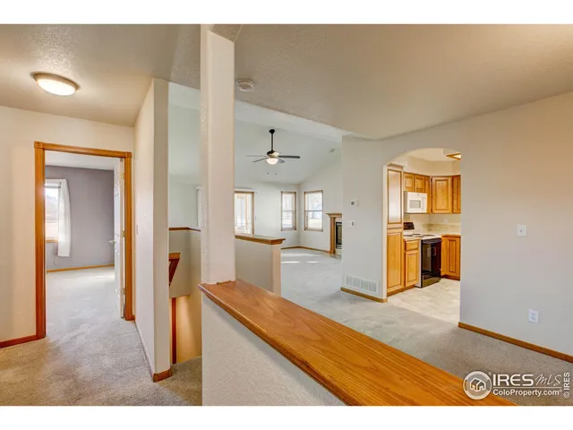 a view of a living room