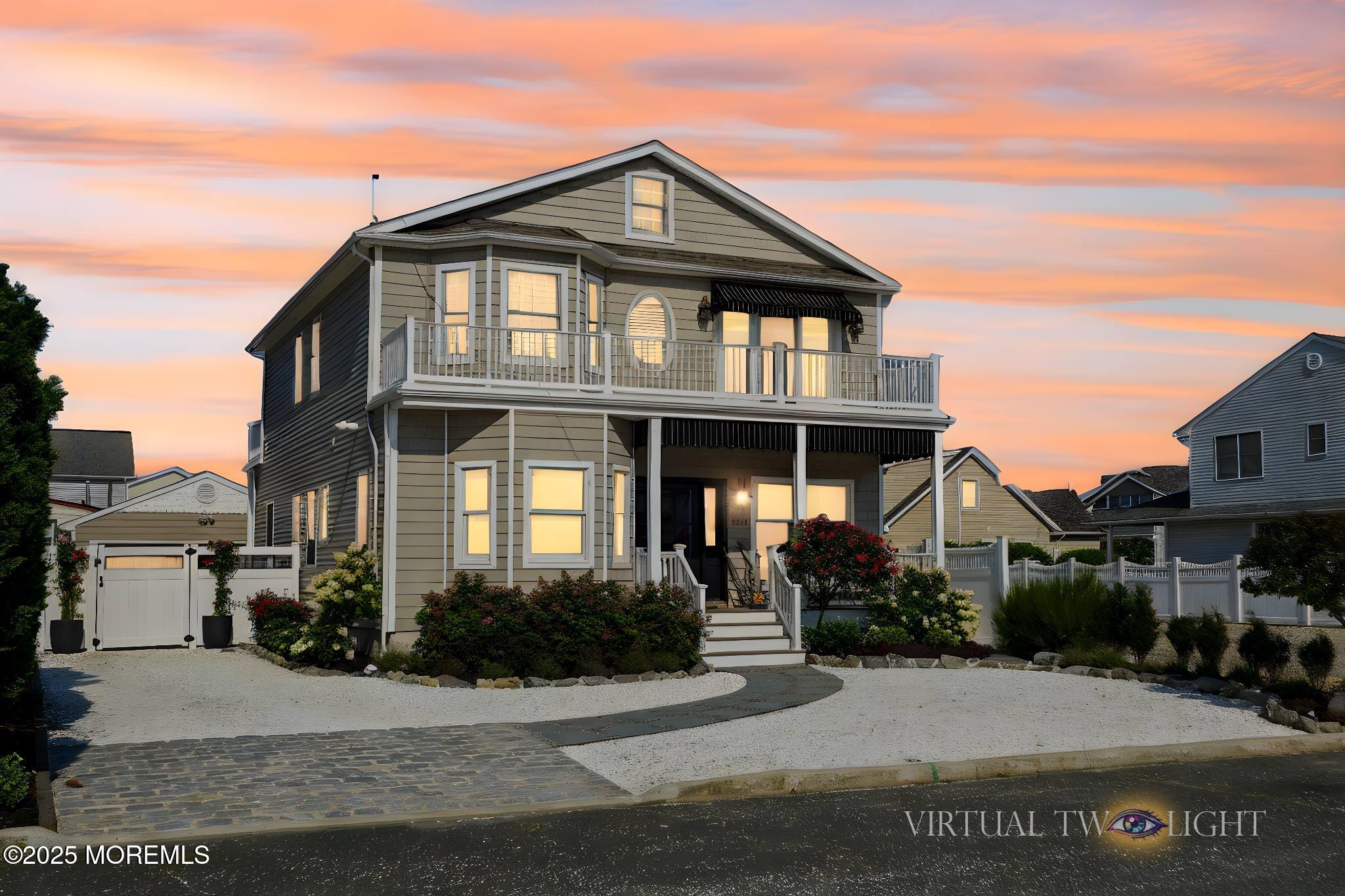 1604 Baltimore Avenue Lavallette, NJ 08735 - Photo 3 of 76 a front view of a house