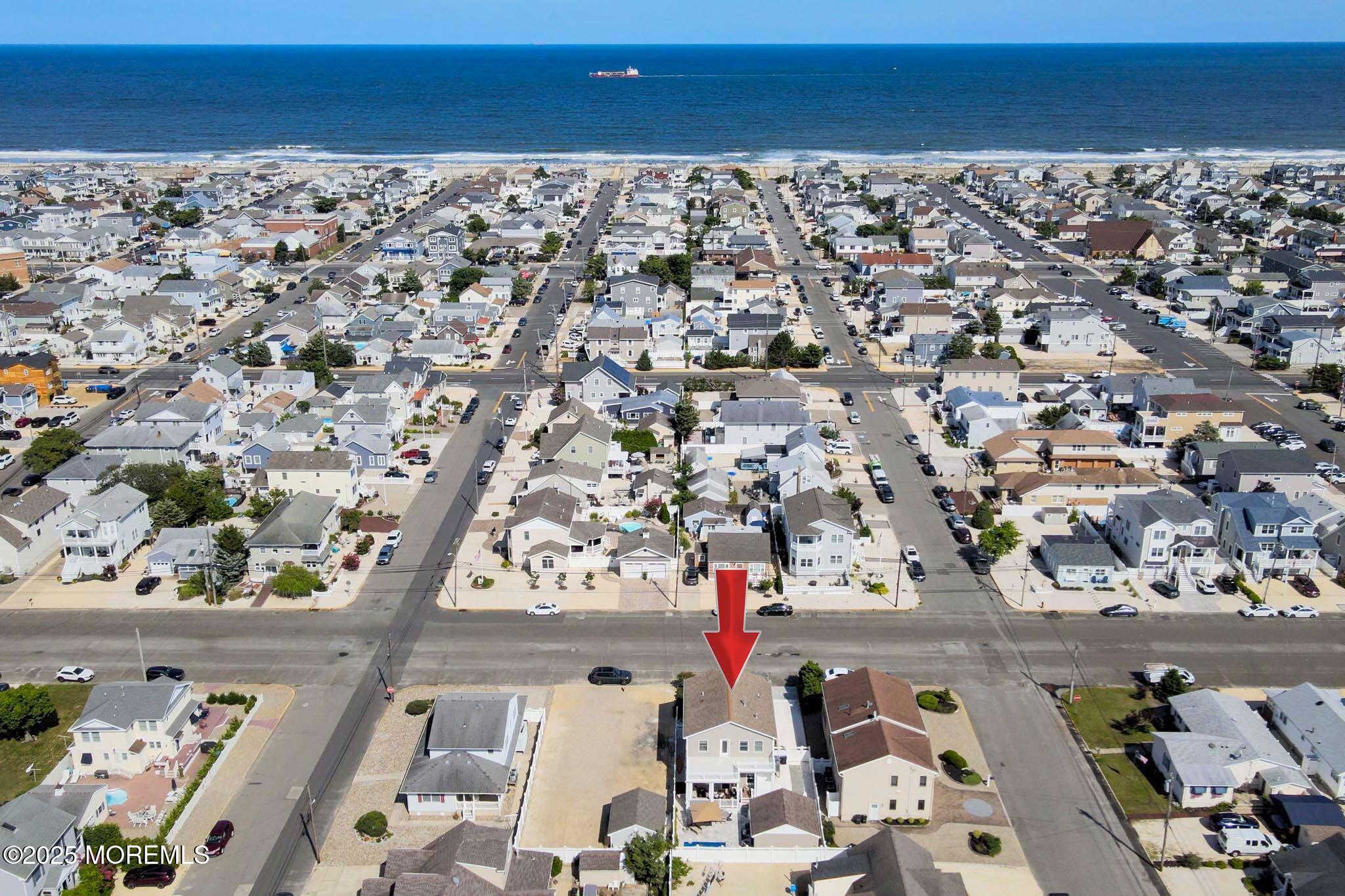 1604 Baltimore Avenue Lavallette, NJ 08735 - Photo 64 of 76 an aerial view of a city