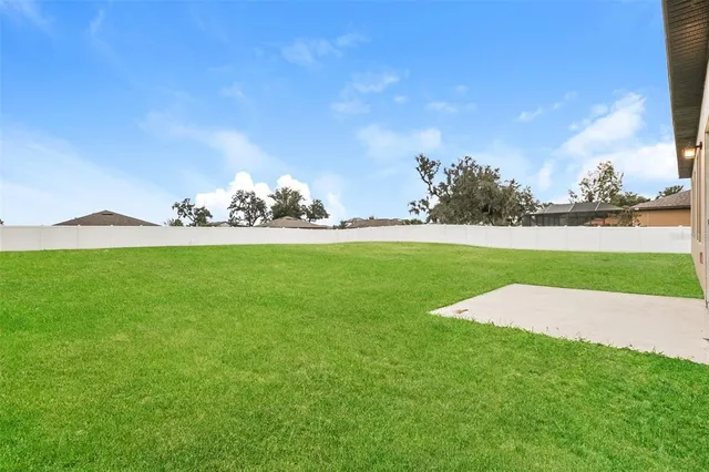 a view of a green field