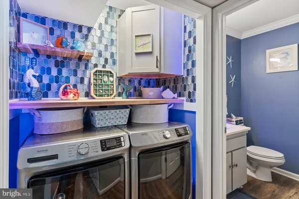 a view of washer and dryer