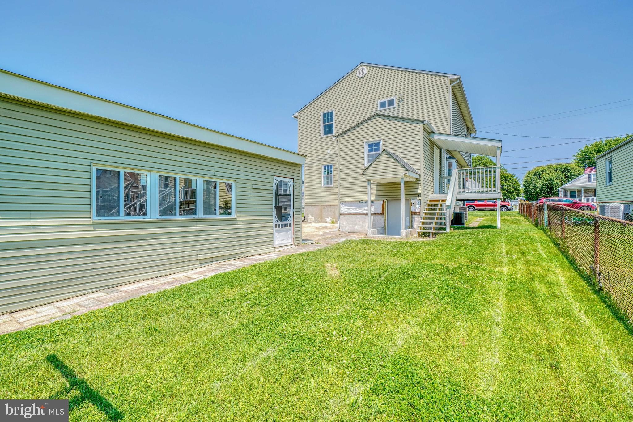 1303 Willow Road Dundalk, MD 21222 - Photo 63 of 68 Large Yard that backs to Bread and Cheese Creek