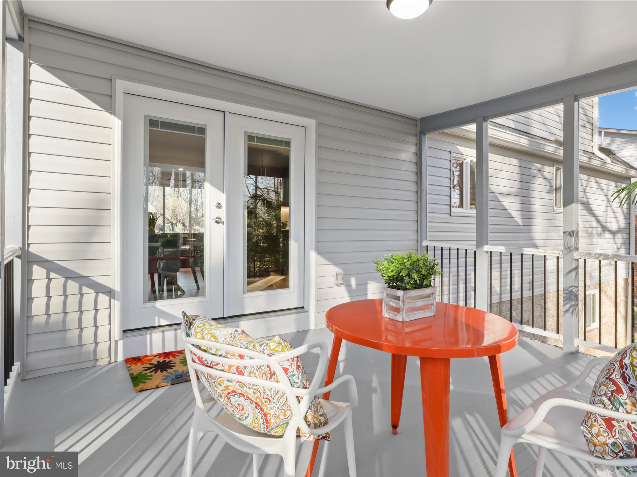 10181 Wavell Road Fairfax, VA 22032 - Photo 12 of 43 Screen Porch off of Kitchen/Dining Areas